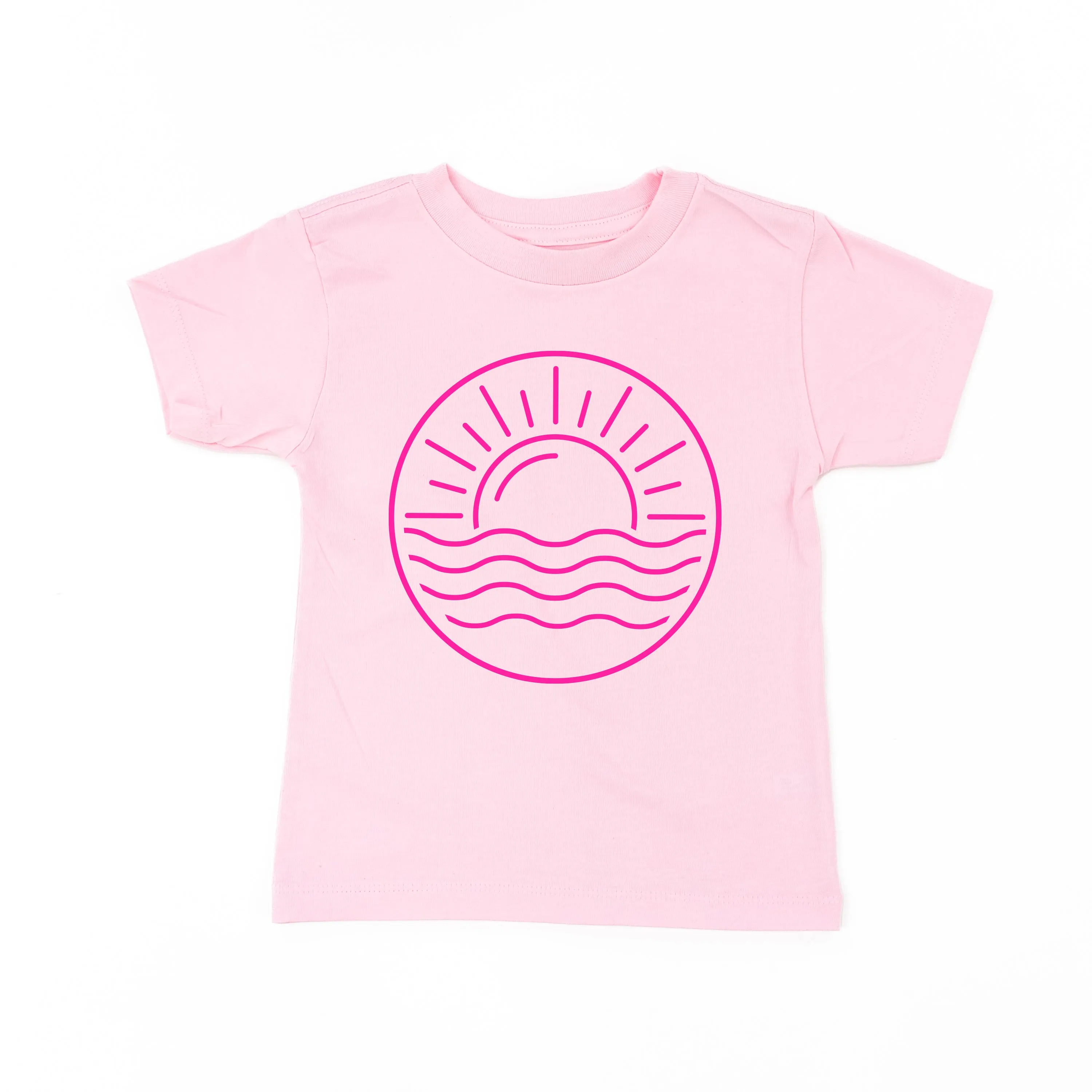 OCEAN SUNSET - Short Sleeve Child Shirt