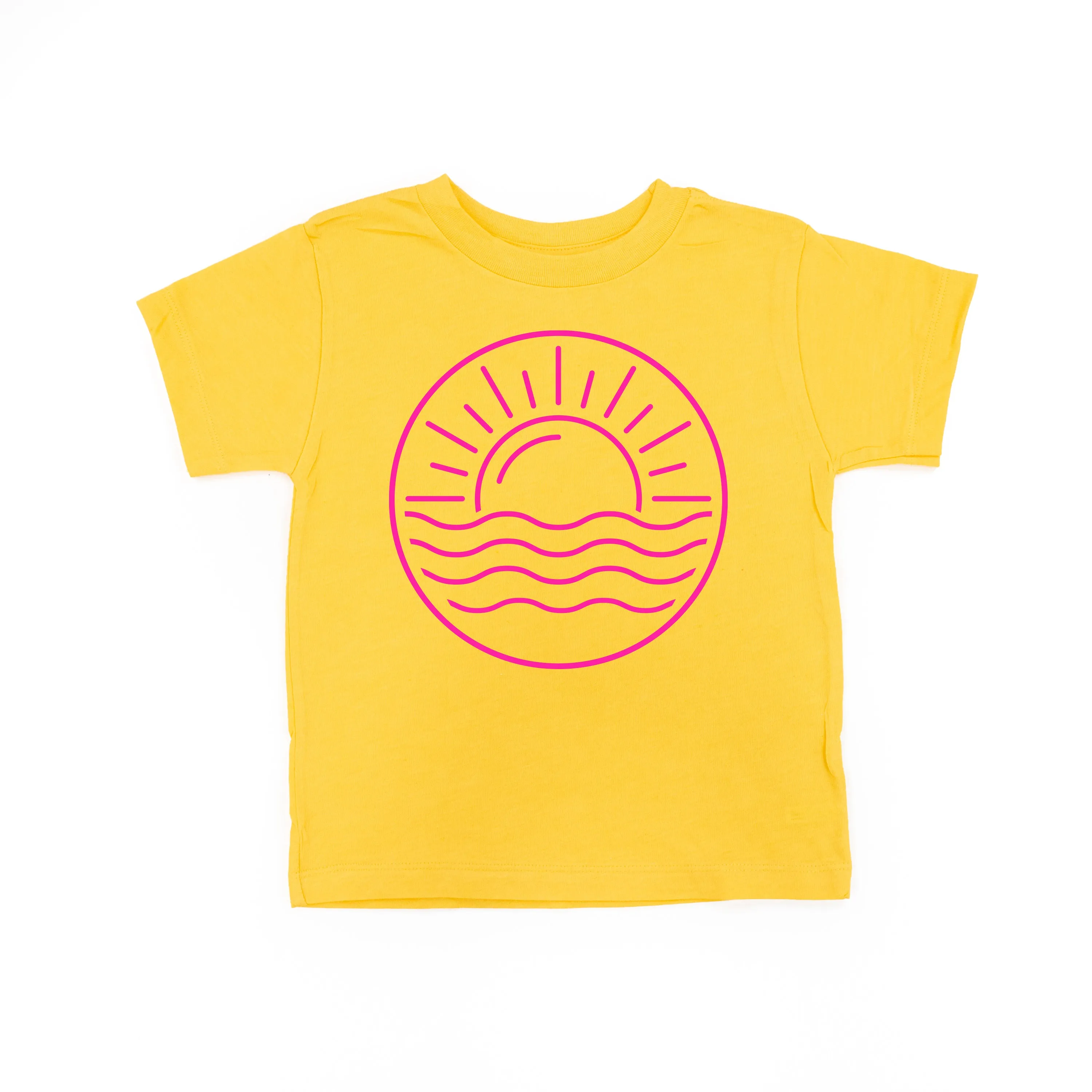 OCEAN SUNSET - Short Sleeve Child Shirt