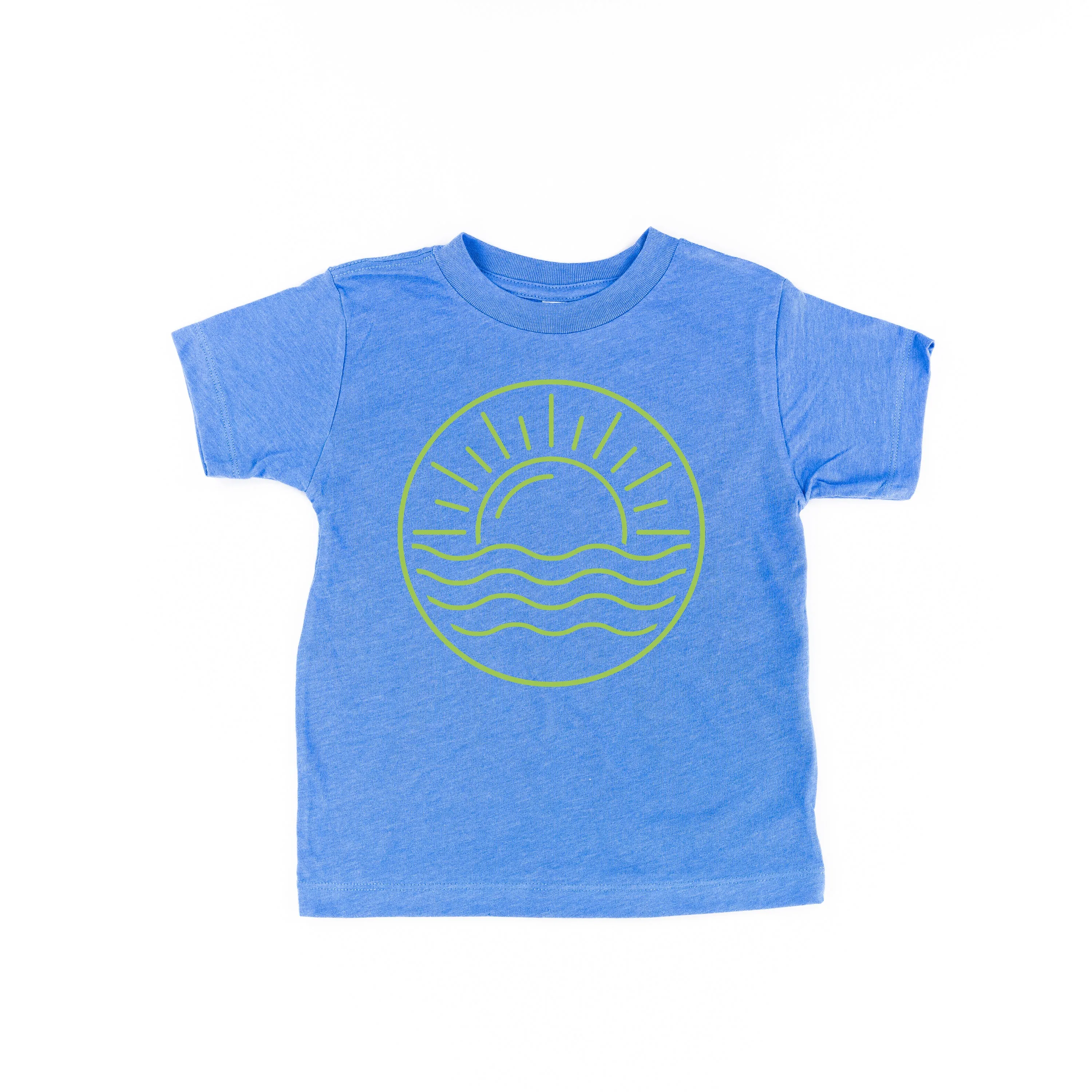 OCEAN SUNSET - Short Sleeve Child Shirt