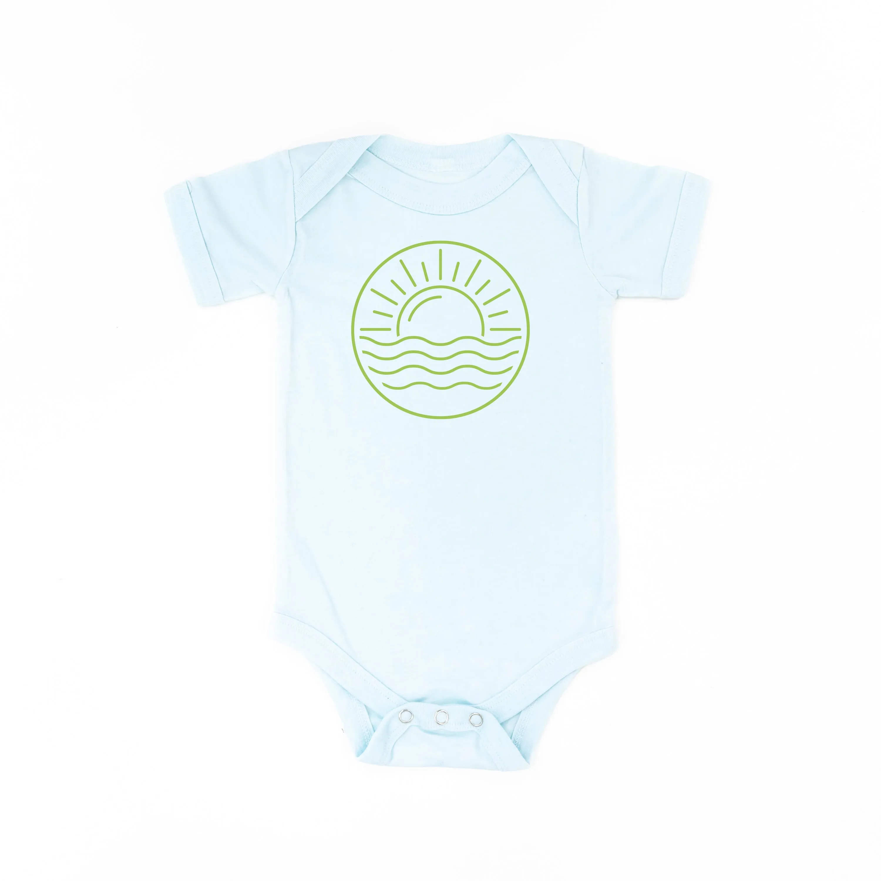 OCEAN SUNSET - Short Sleeve Child Shirt