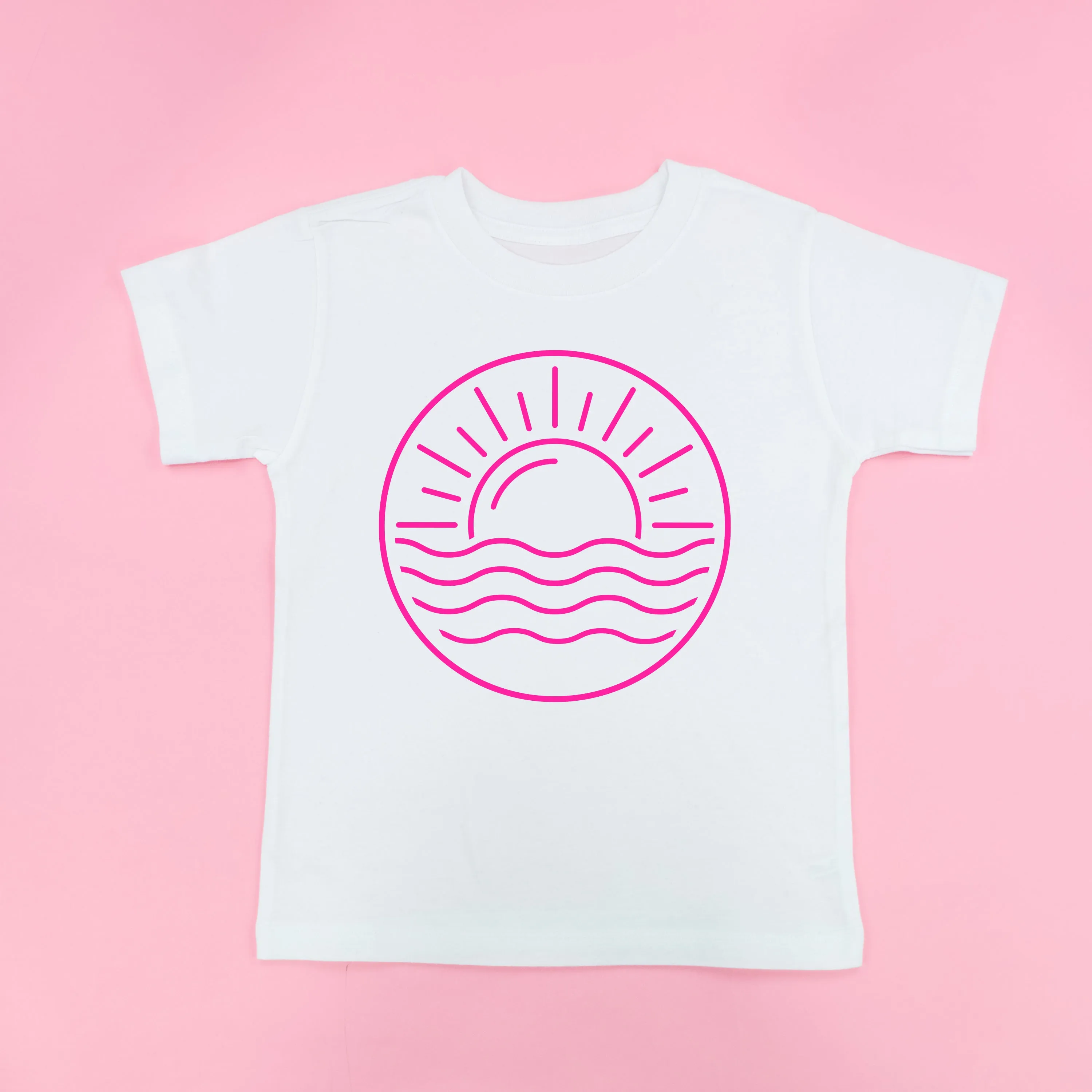 OCEAN SUNSET - Short Sleeve Child Shirt