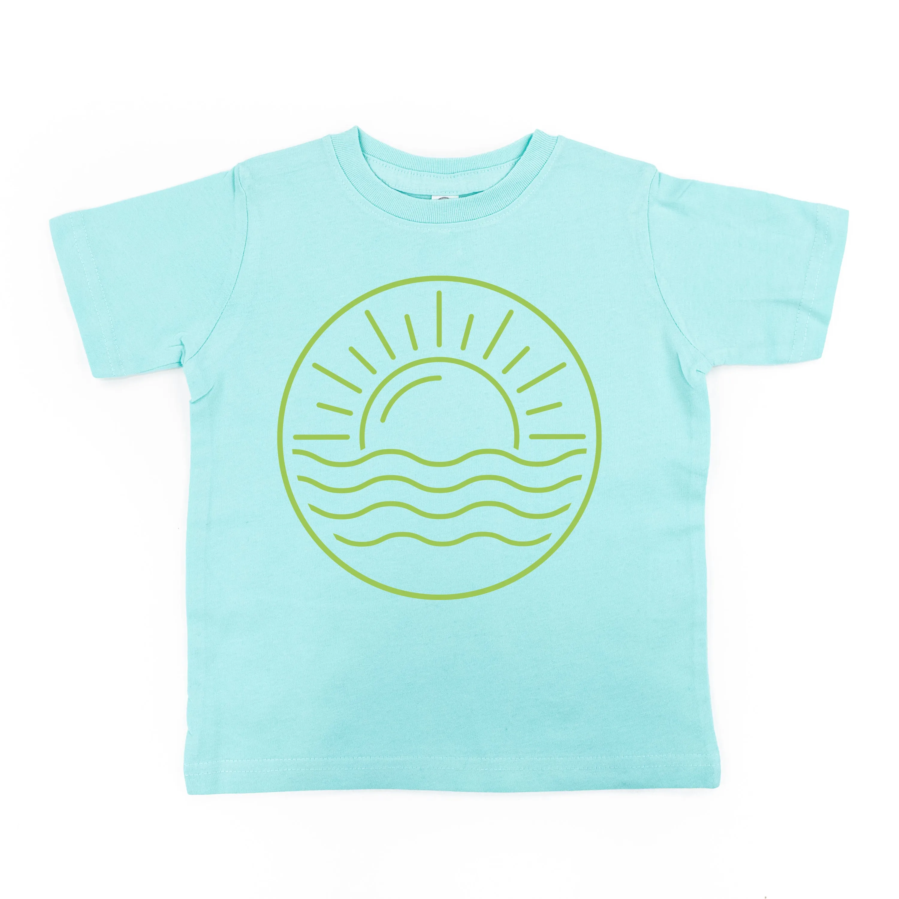 OCEAN SUNSET - Short Sleeve Child Shirt