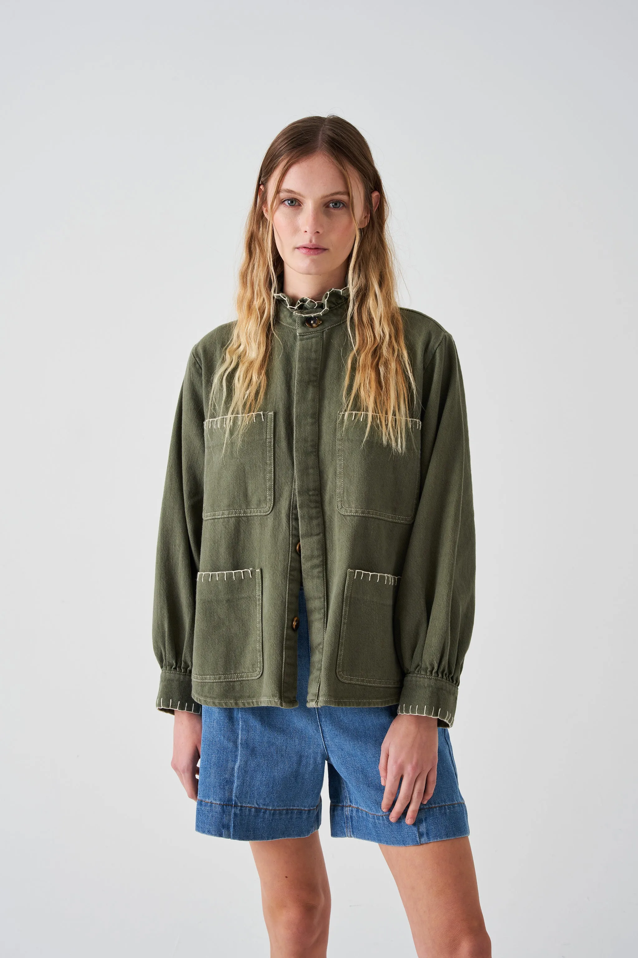 Pablo Jacket in Khaki