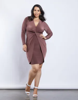 Plus Size Mia Twist Dress