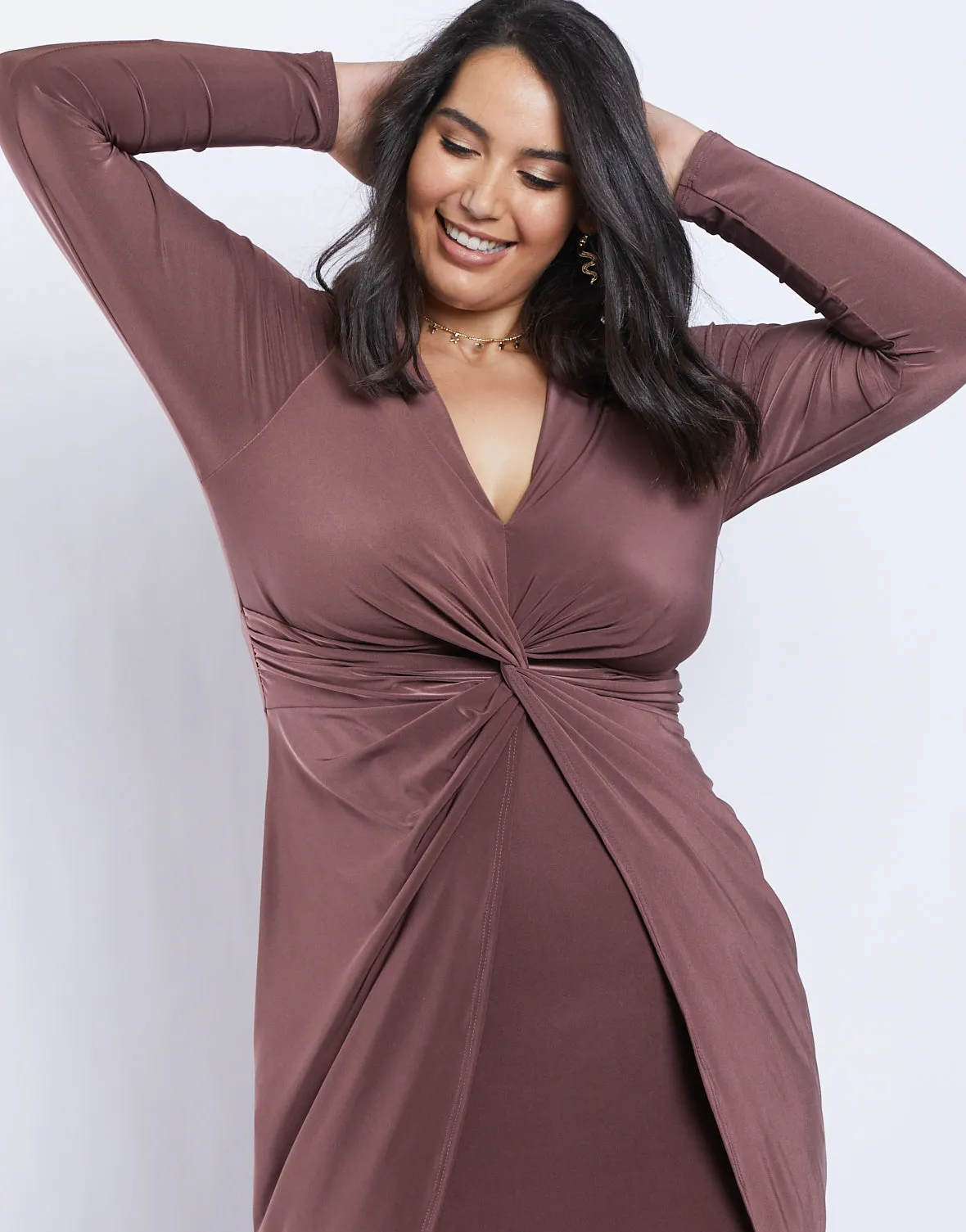 Plus Size Mia Twist Dress