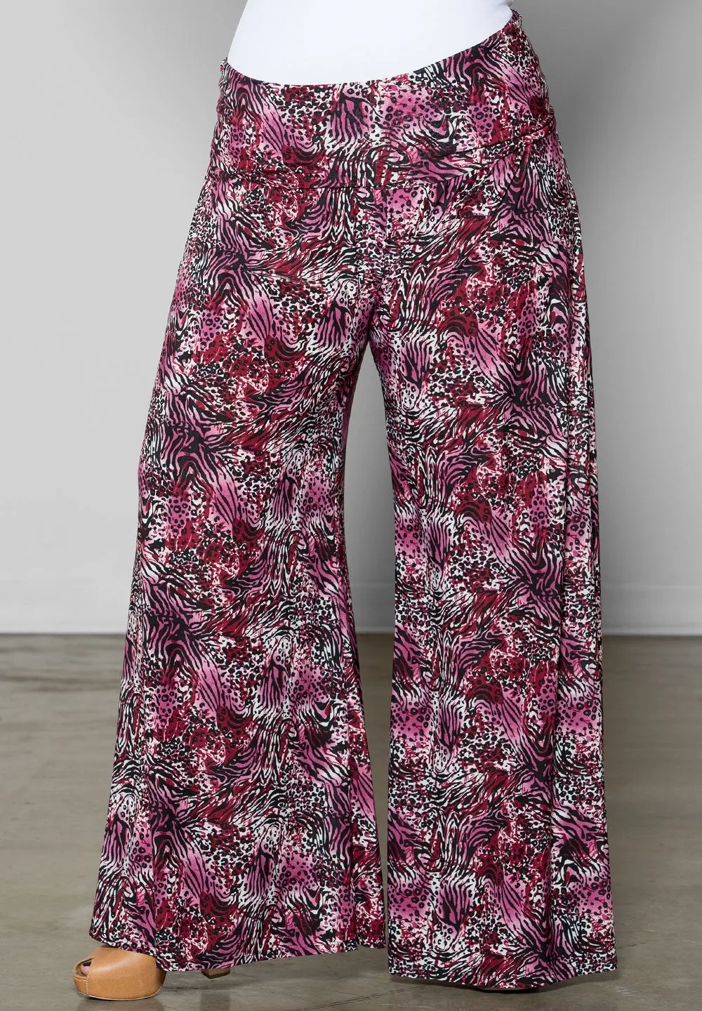 Printed Palazzo Pants