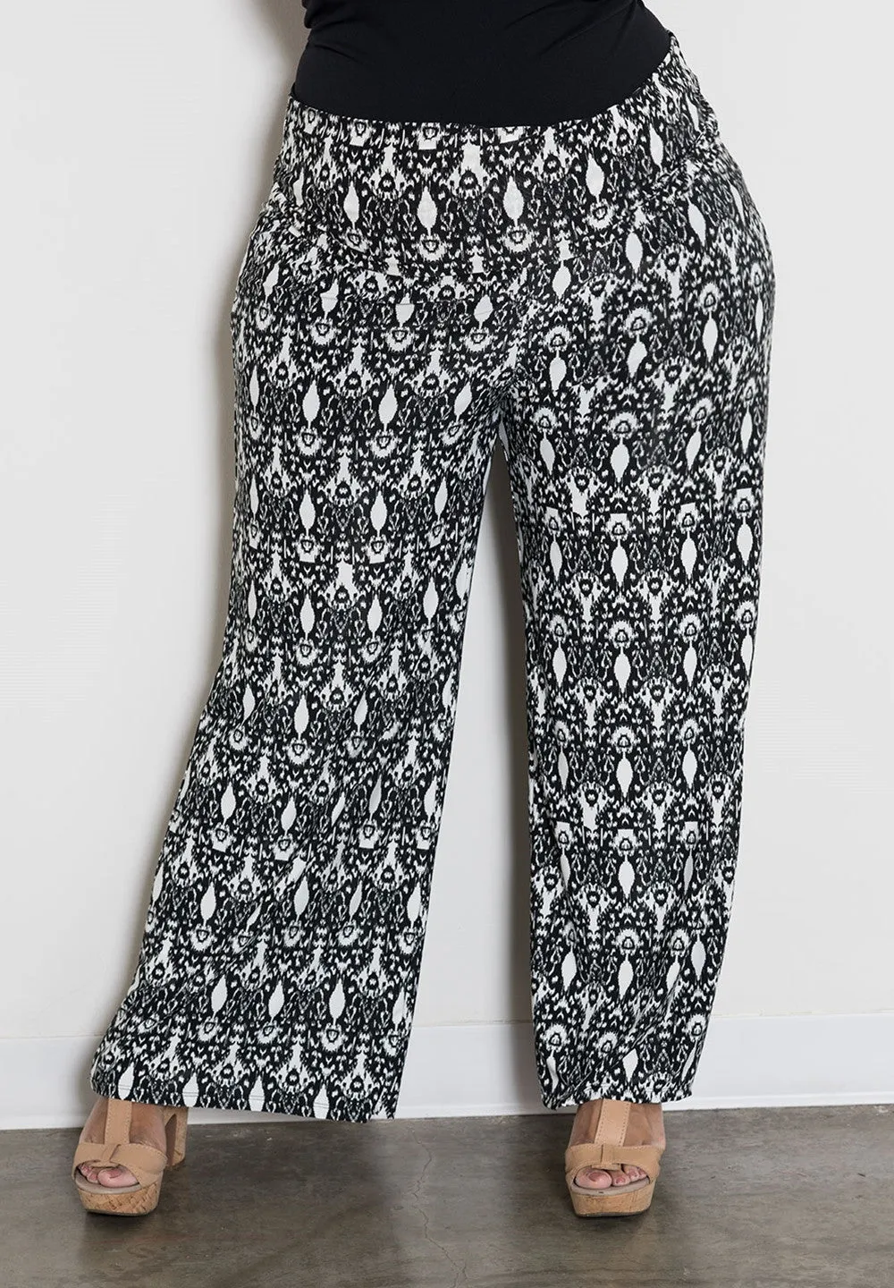 Printed Palazzo Pants