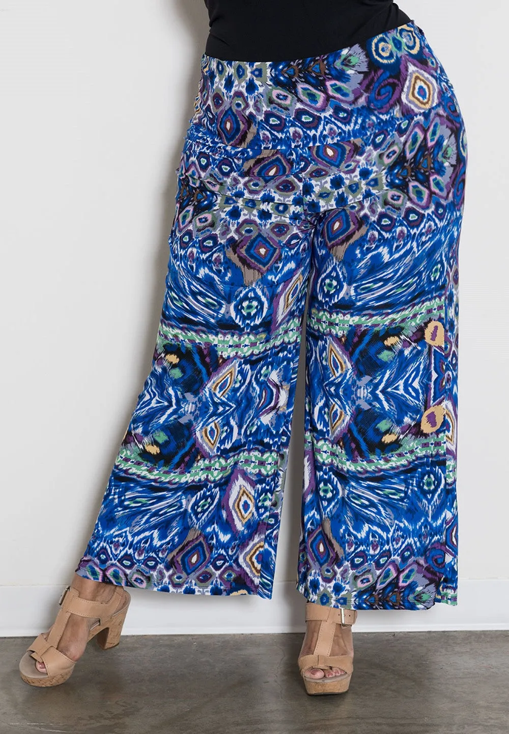 Printed Palazzo Pants