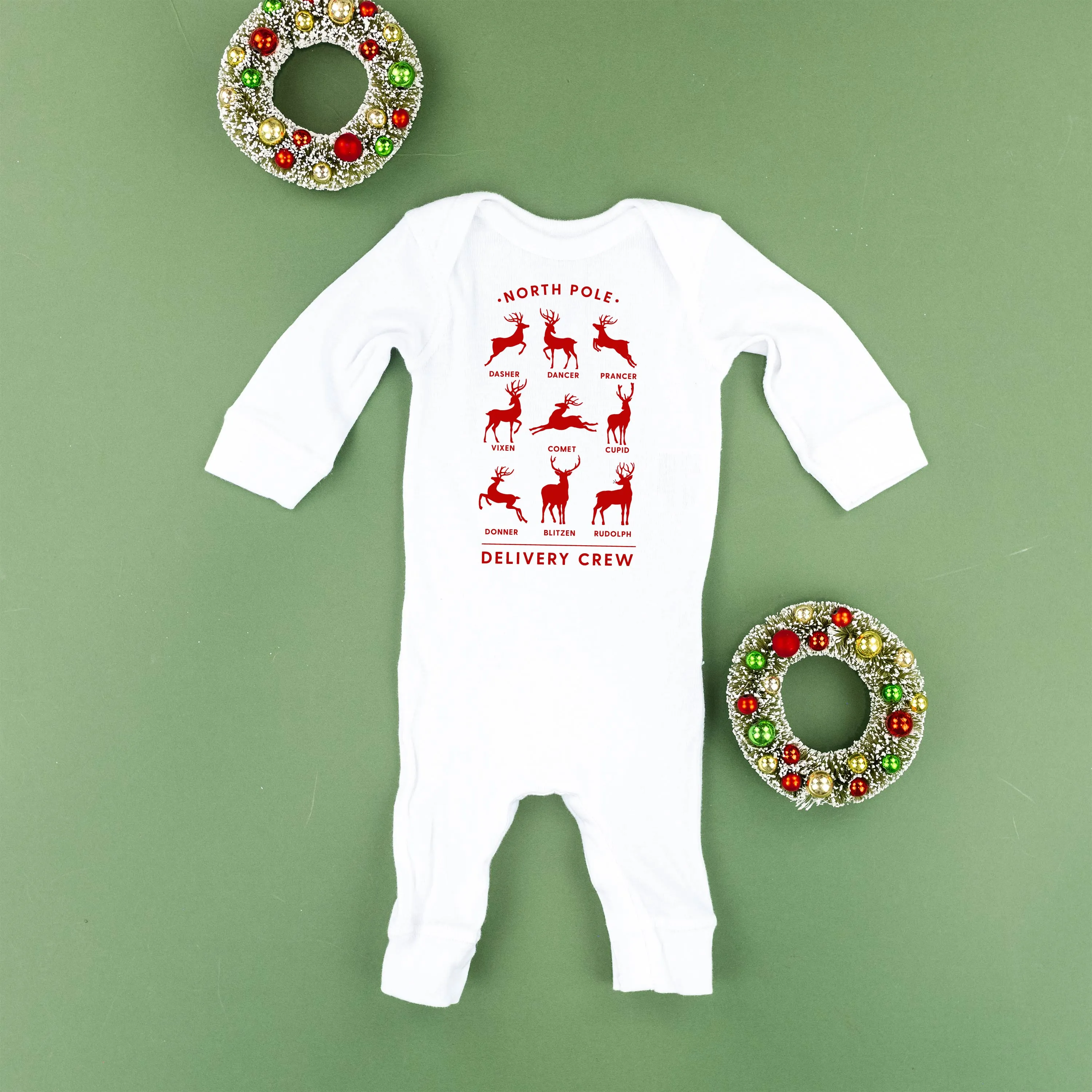 Reindeer - North Pole Delivery Crew - Baby Sleeper