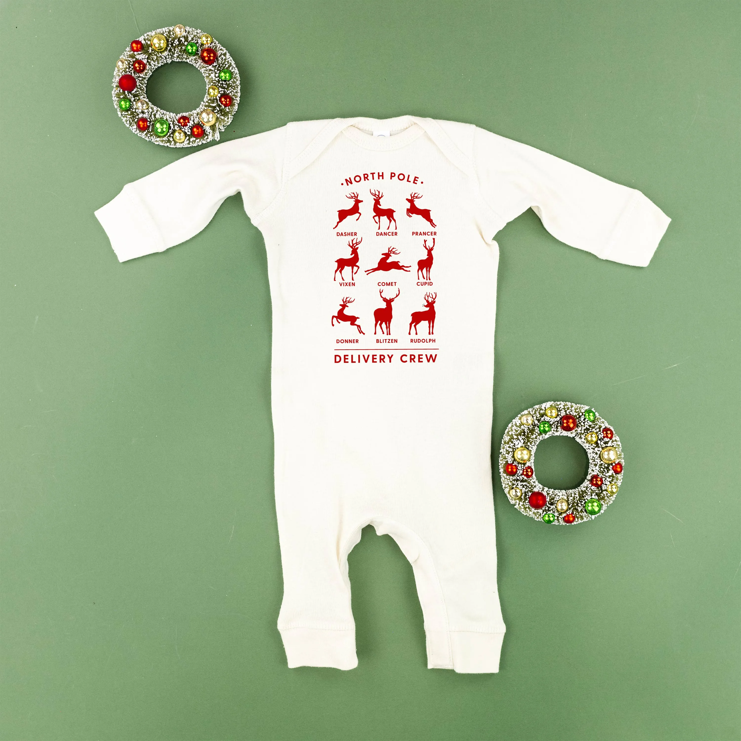 Reindeer - North Pole Delivery Crew - Baby Sleeper