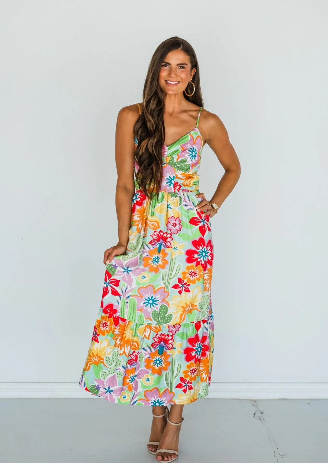 Resort Ready Floral Dress