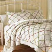 Ruffled Garden Standard Sham