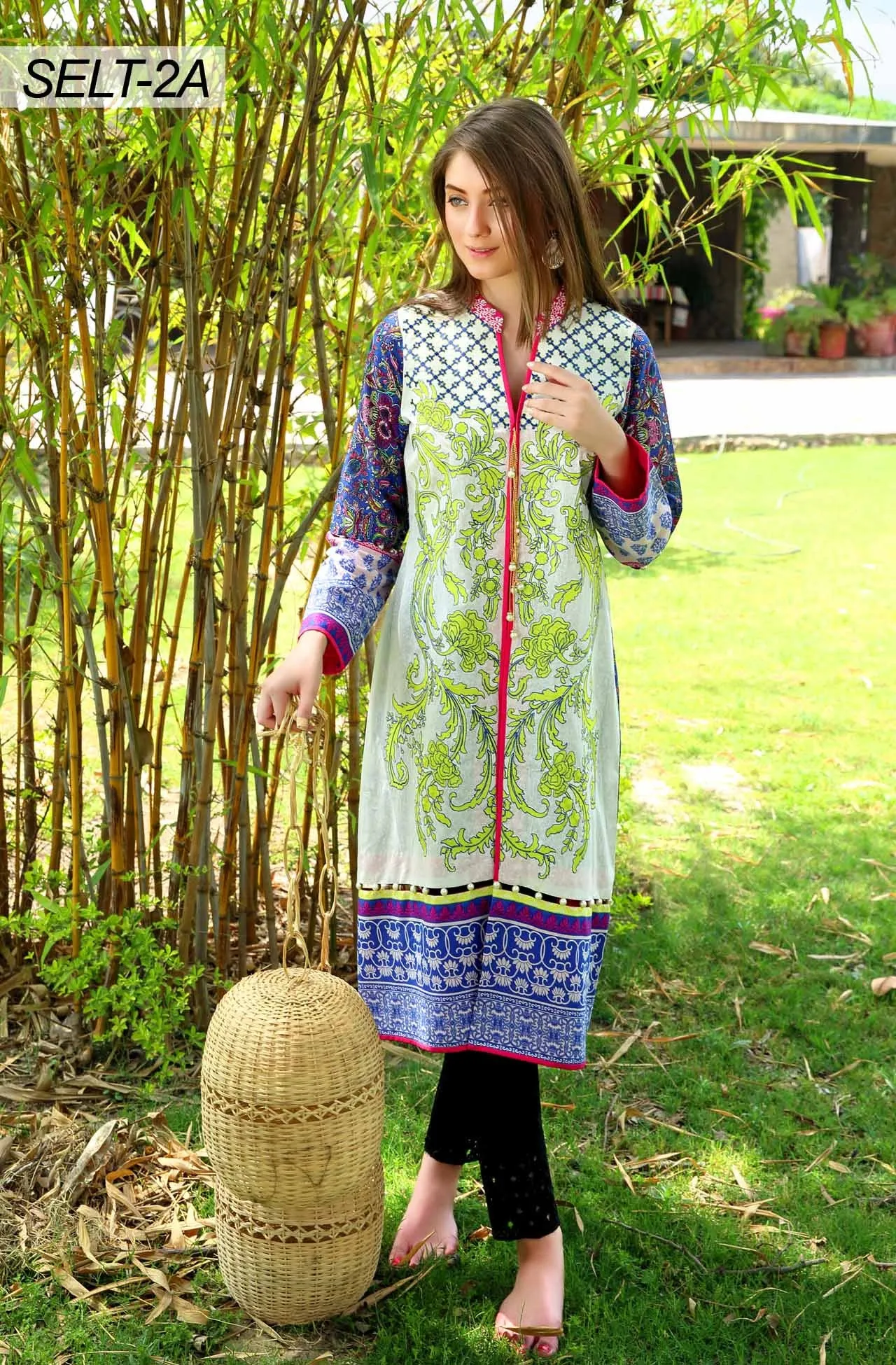 Sifona Embroidered Lawn Tunics '16 – 2A