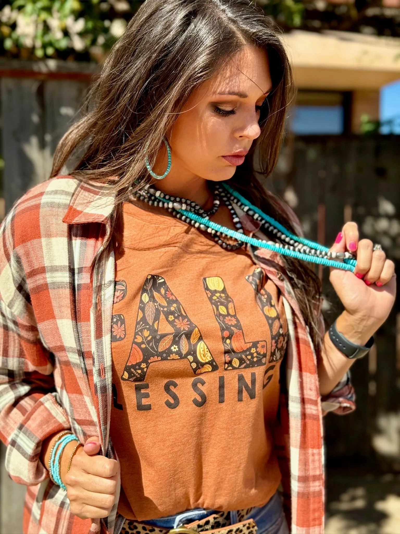 Texas True Threads Fall Blessings Tee