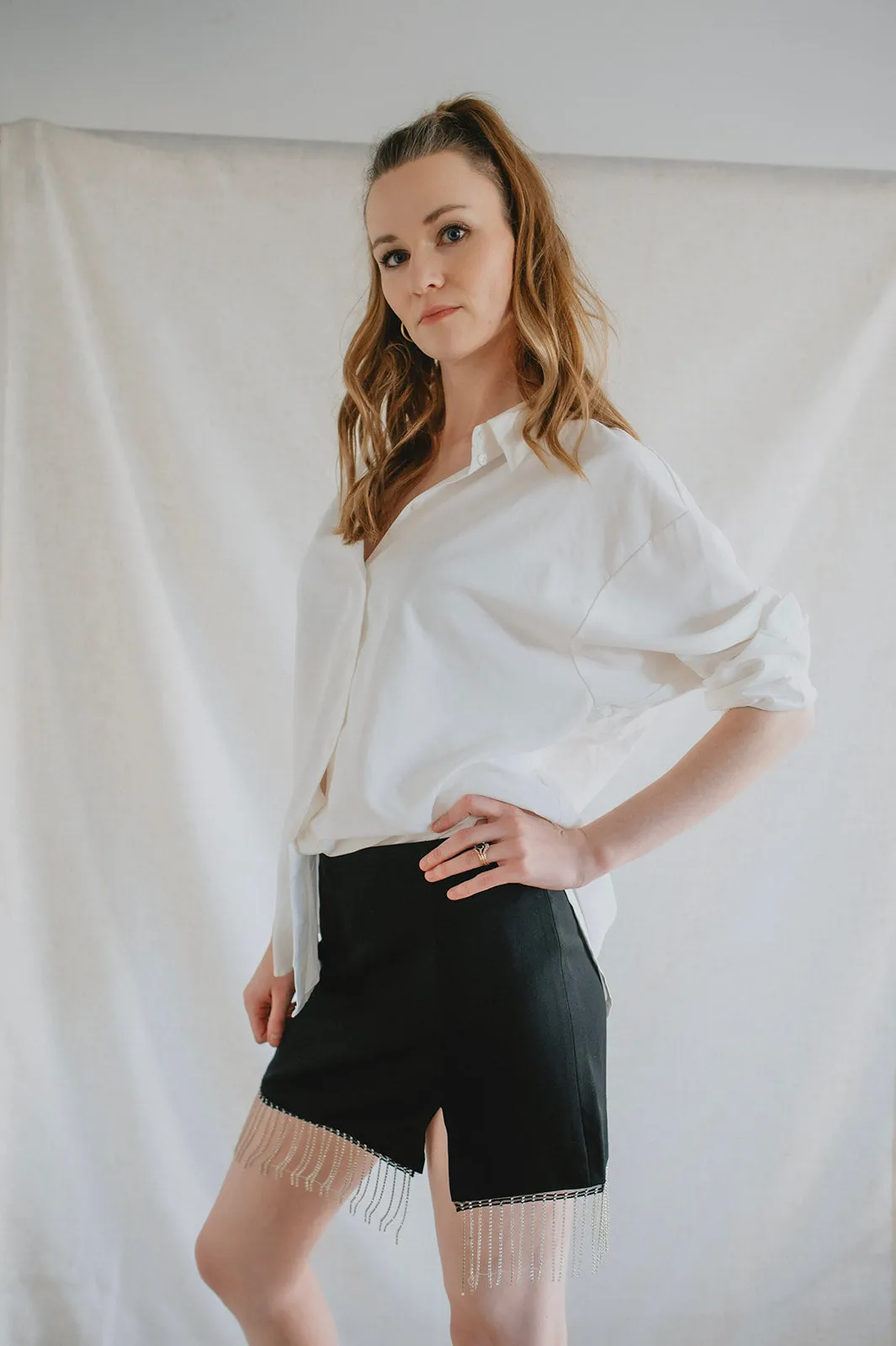 The Grace White Button Down Shirt