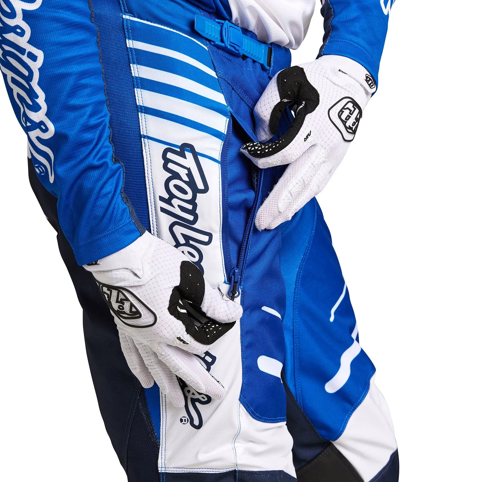 Troy Lee Designs GP Pro Pant Blends White Blue