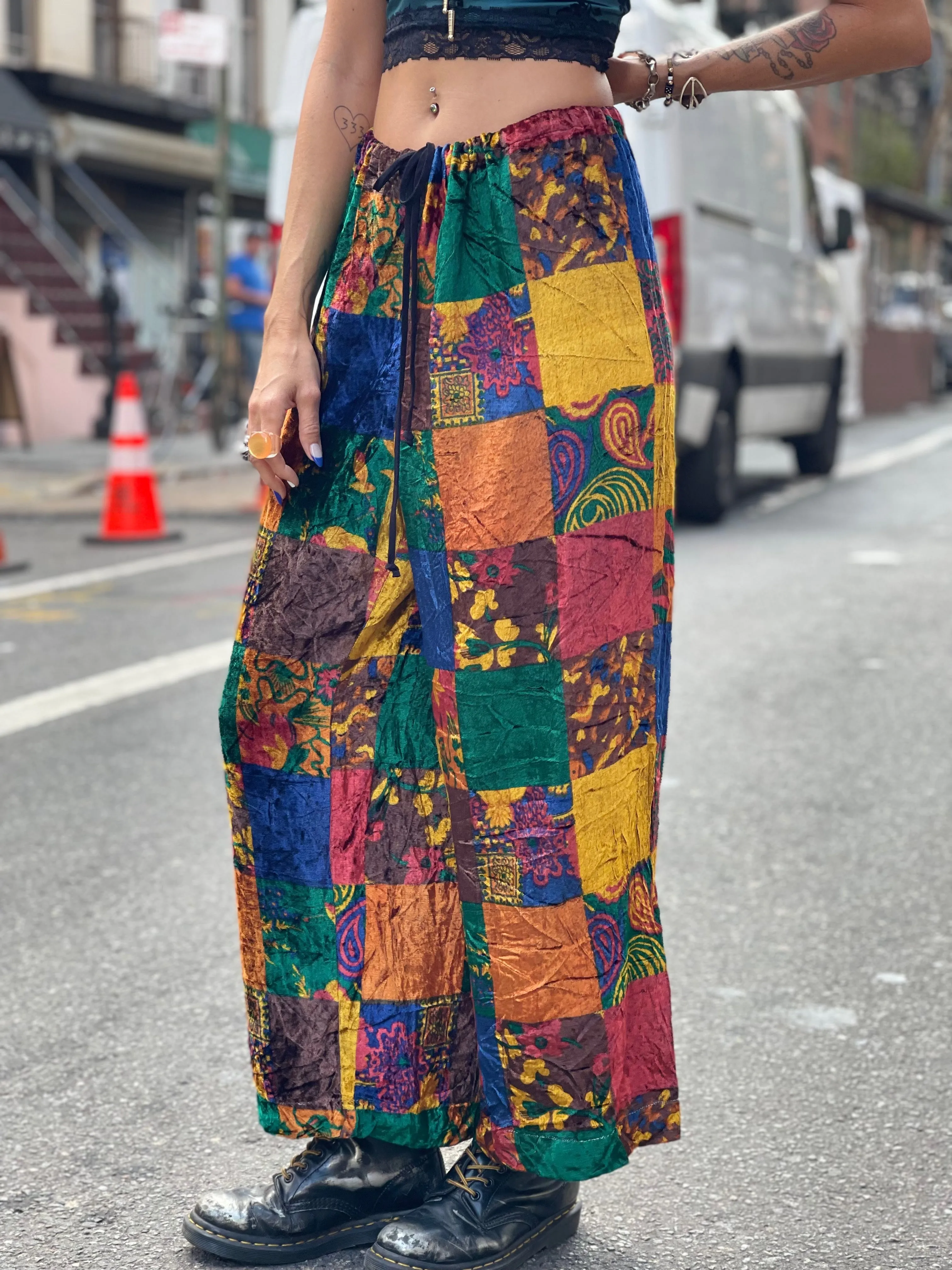 Vintage 90s Todd Oldham Patchwork Pants