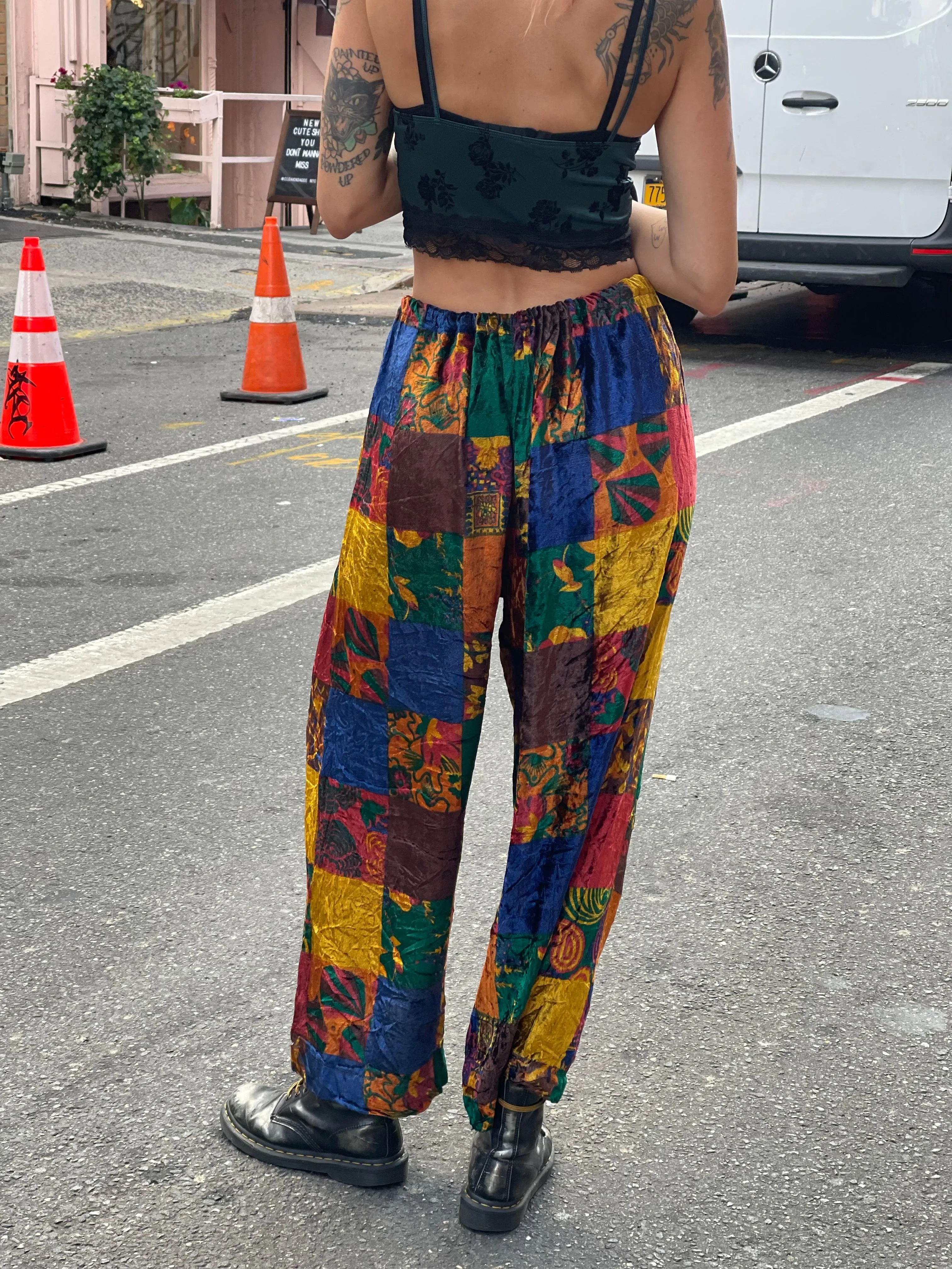 Vintage 90s Todd Oldham Patchwork Pants