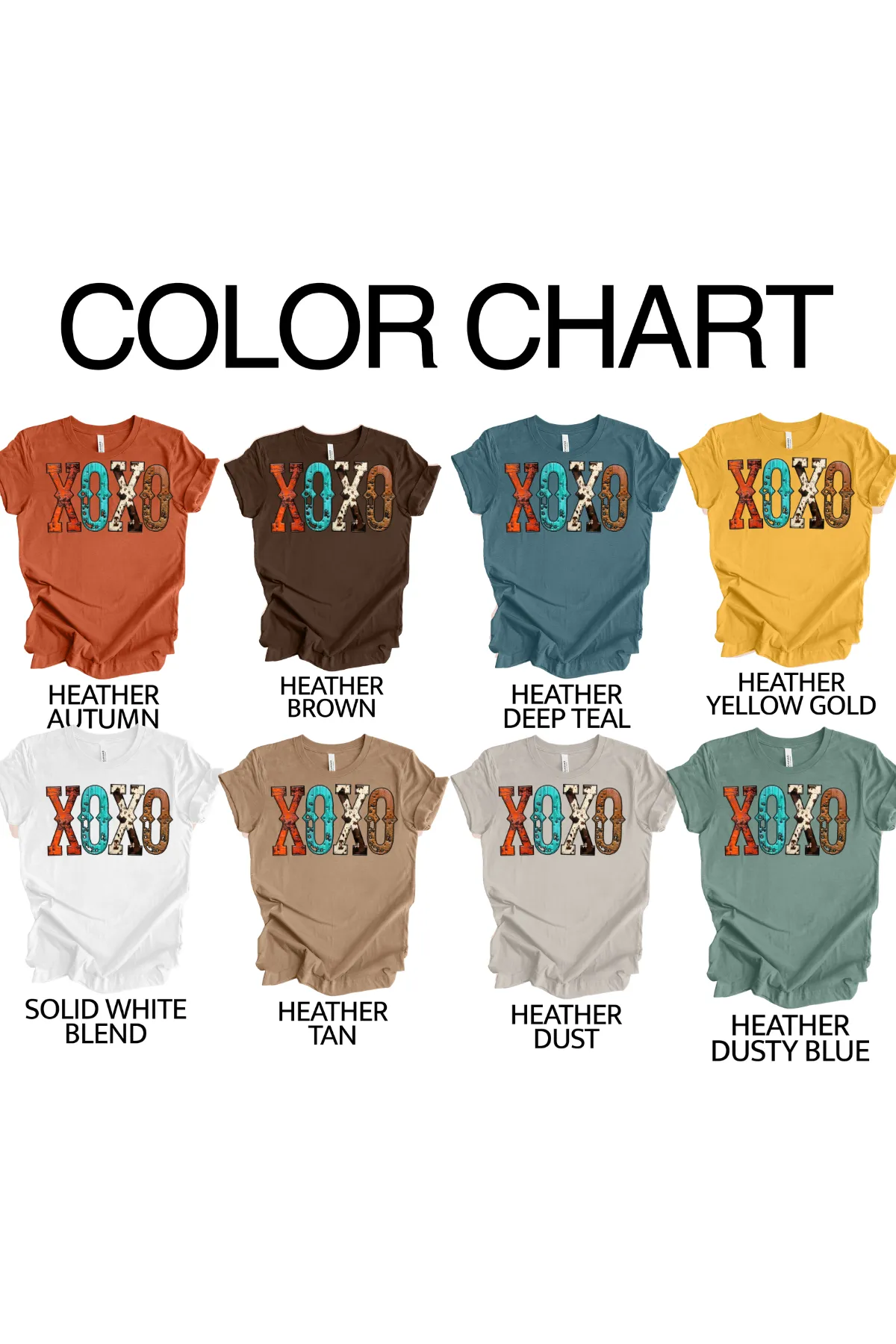 XOXO Western Print Graphic Tee